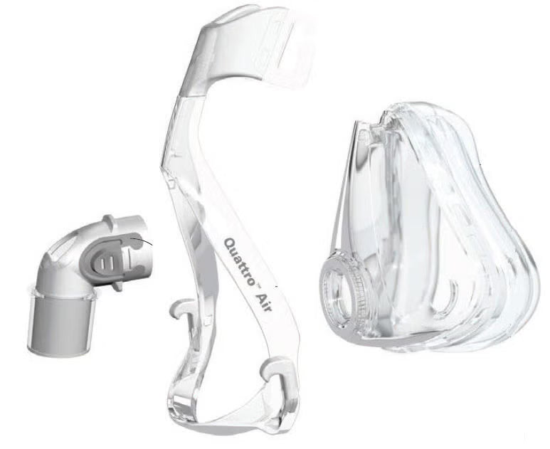 CPAP Mask Component CPAP Mask Quattro Air Full Face Style Medium Cushion