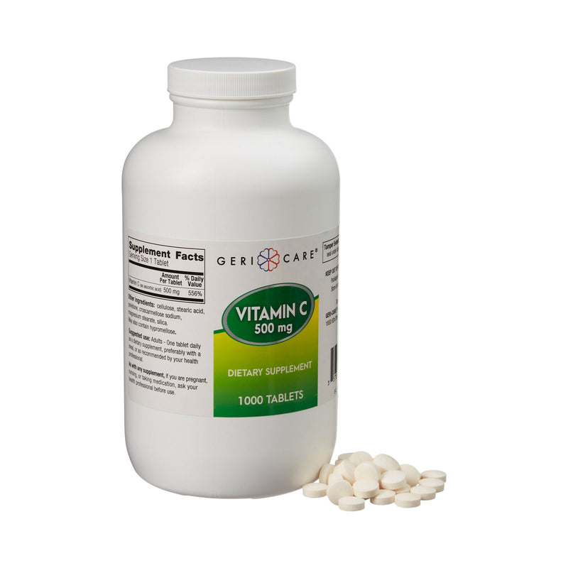 Geri-Care Ascorbic Acid Vitamin C Supplement (Case of 12000)