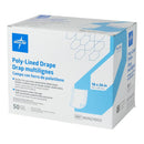 General Purpose Drape Medline Poly Lined Towel Drape 18 W X 26 L Inch Sterile (Case of 300)