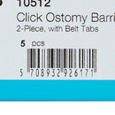 SenSura Mio Click Ostomy Barrier, Trim to Fit 10 – 45 mm, Red Match (5/BX) 