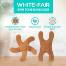 TruColour Beige Adhesive Strip, Knuckle / Fingertip (20/PK)