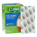 Curad Flex-Fabric Tan Adhesive Strip, 2 x 4 Inch (Case of 600)