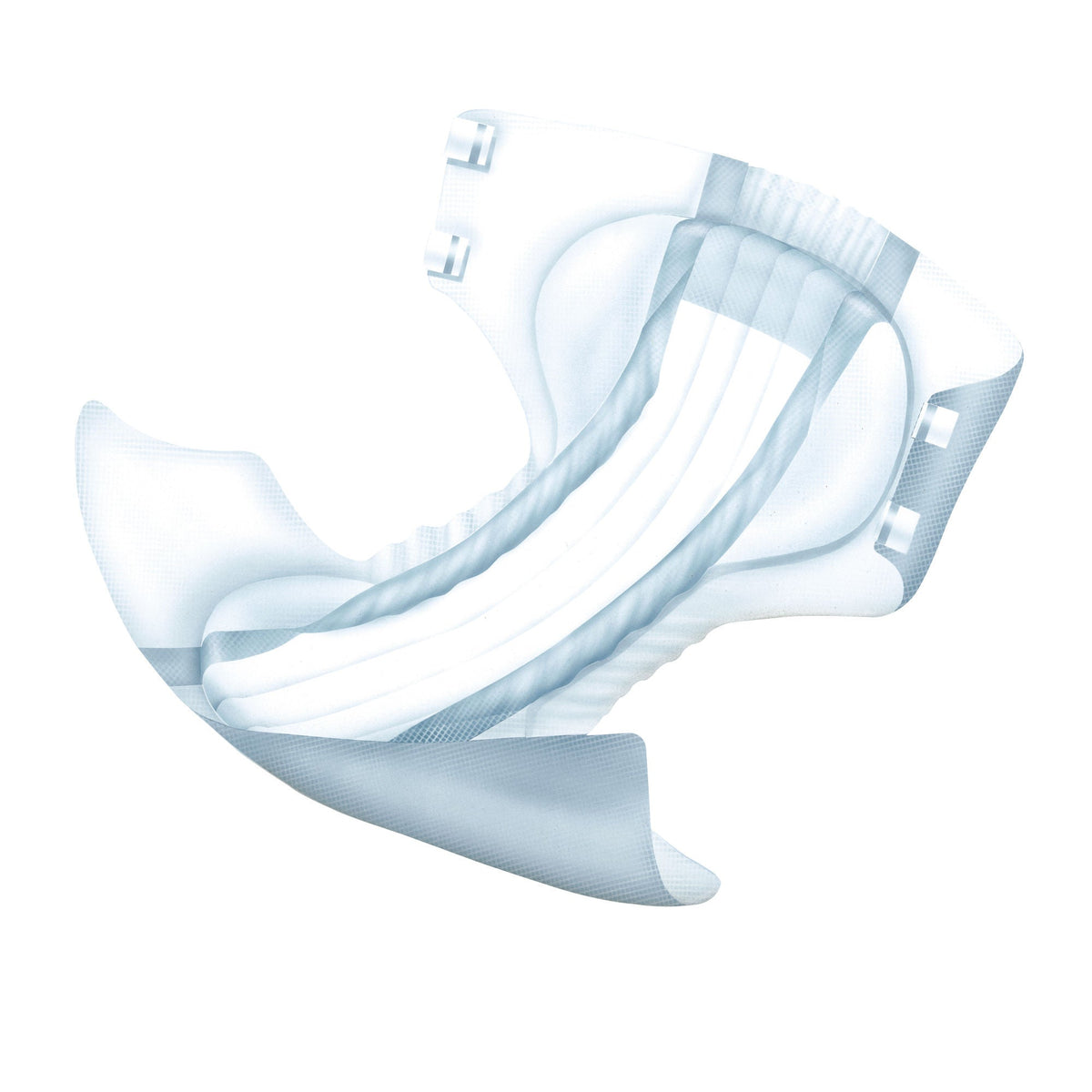 Abena Delta-Form M2 Incontinence Brief, Medium (Case of 80)