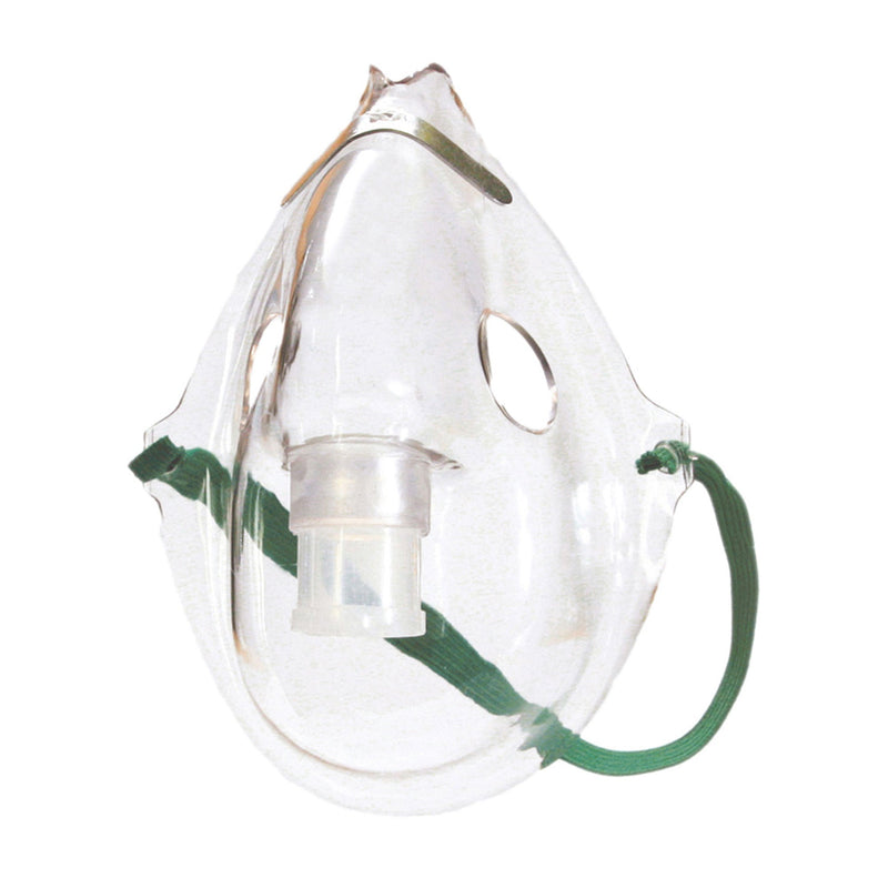 Aerosol Mask Elongated Style Adult One Size Fits Most Adjustable Head Strap / Nose Clip (Case of 50)