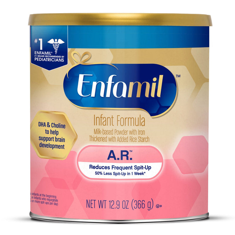 Enfamil A.R. Lipil Powder Infant Formula, 12.9-ounce can (Case of 6) 