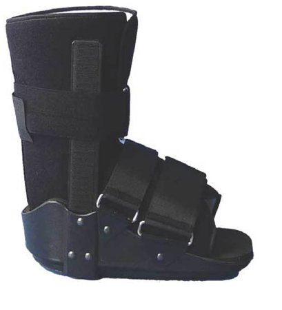 BOOT WALKING STANDARD MDSHORT FIXED BLK