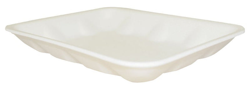 Food Service Tray Novipax 0.63 X 5-3/4 X 8-1/4 Inch White Foam (Case of 500)