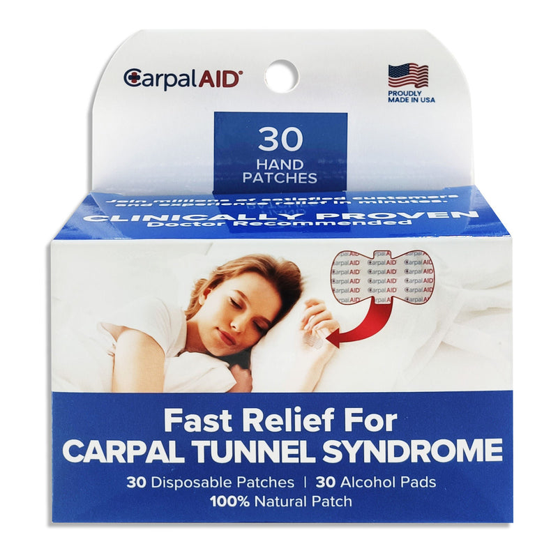 Carpal Aid Patch Hand-Based Carpal Tunnel Support (Case of 1440)
