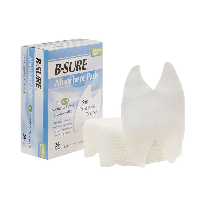 B-Sure Light Incontinence Liner, One Size Fits Most (Case of 288)