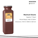 McKesson Prevent Multi-purpose Sharps Container, 1.7 Quart, 10 x 3.5 x 3.5 Inch (Case of 20)