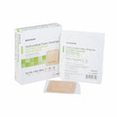 McKesson Brand McKesson Silicone Adhesive with Border Silicone Foam Dressing, 3 x 3 Inch (200/CS) 