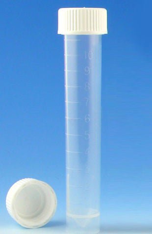 Globe Scientific Storage and/or Transport Tube, 10 mL, 10 x 92 mm (Case of 1000)