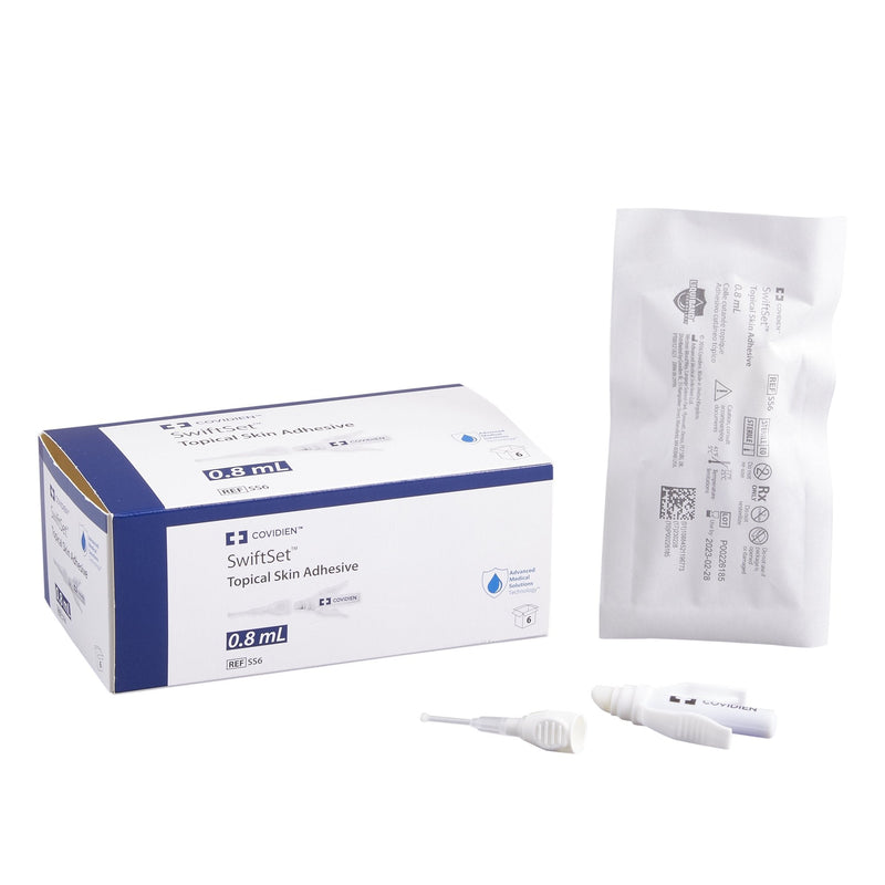 Skin Adhesive SwiftSet 0.8 mL Liquid Precision and Dome Applicator Tip n-Butyl-2 Cyanoacrylate 