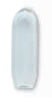 Instrument Tip Protecting Cap 0.190 X 0.75 Inch, Clear, Skin Hook Cap, Single Prong, 2.5 to 3.5 mm Hook 