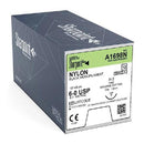 SUTURE NYLON MONO SIZE 6-018IN/45CM 3/8 CIRC 12/BX