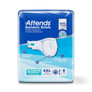 Attends Bariatric Briefs, 4X-Large (Case of 32)