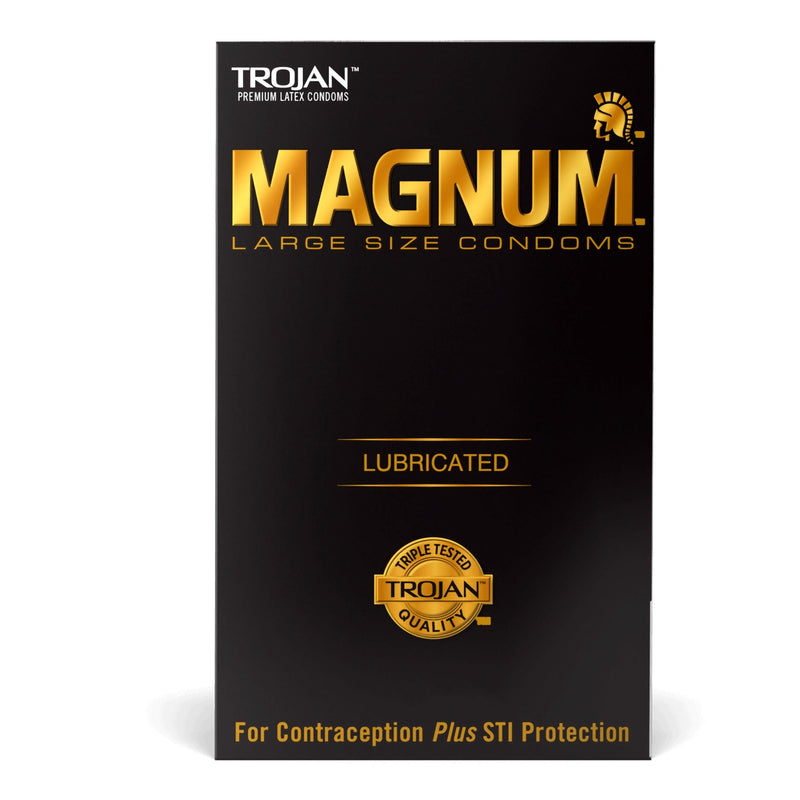 Trojan Magnum Lubricated Latex Condom (Case of 1000) 