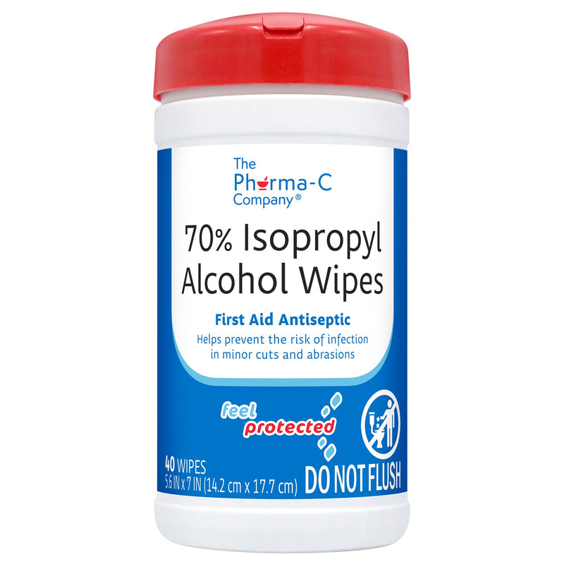 Pharma-C-Wipes Isopropyl Alcohol Antiseptic Wipes (Case of 240)