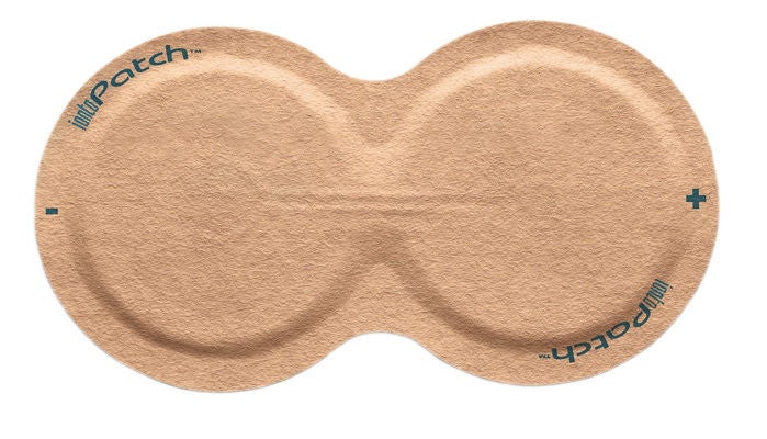 Iontophoresis Electrode Kit IontoPatch 80 1.2 to 1.6 cc Fill Volume 6/Pk (Box of 6)