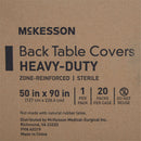 McKesson Table Drape, 50 x 90 Inch (Case of 20)