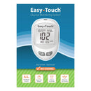 Blood Glucose Meter Easy Touch 5 Second Results Stores up to 300 Result No Coding Required (Case of 6) 