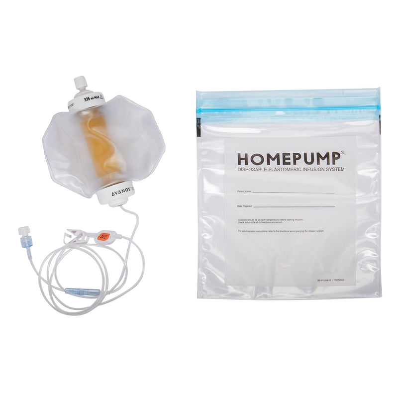 Elastomeric Pump Homepump C-Series* 270 mL Volume 5 mL / Hr. Flow Rate 