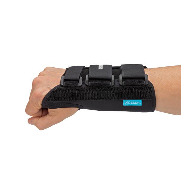 Wrist Brace Ossur Formfit Aluminum / Cotton / Polyester Right Hand Black X-Large (Each) 