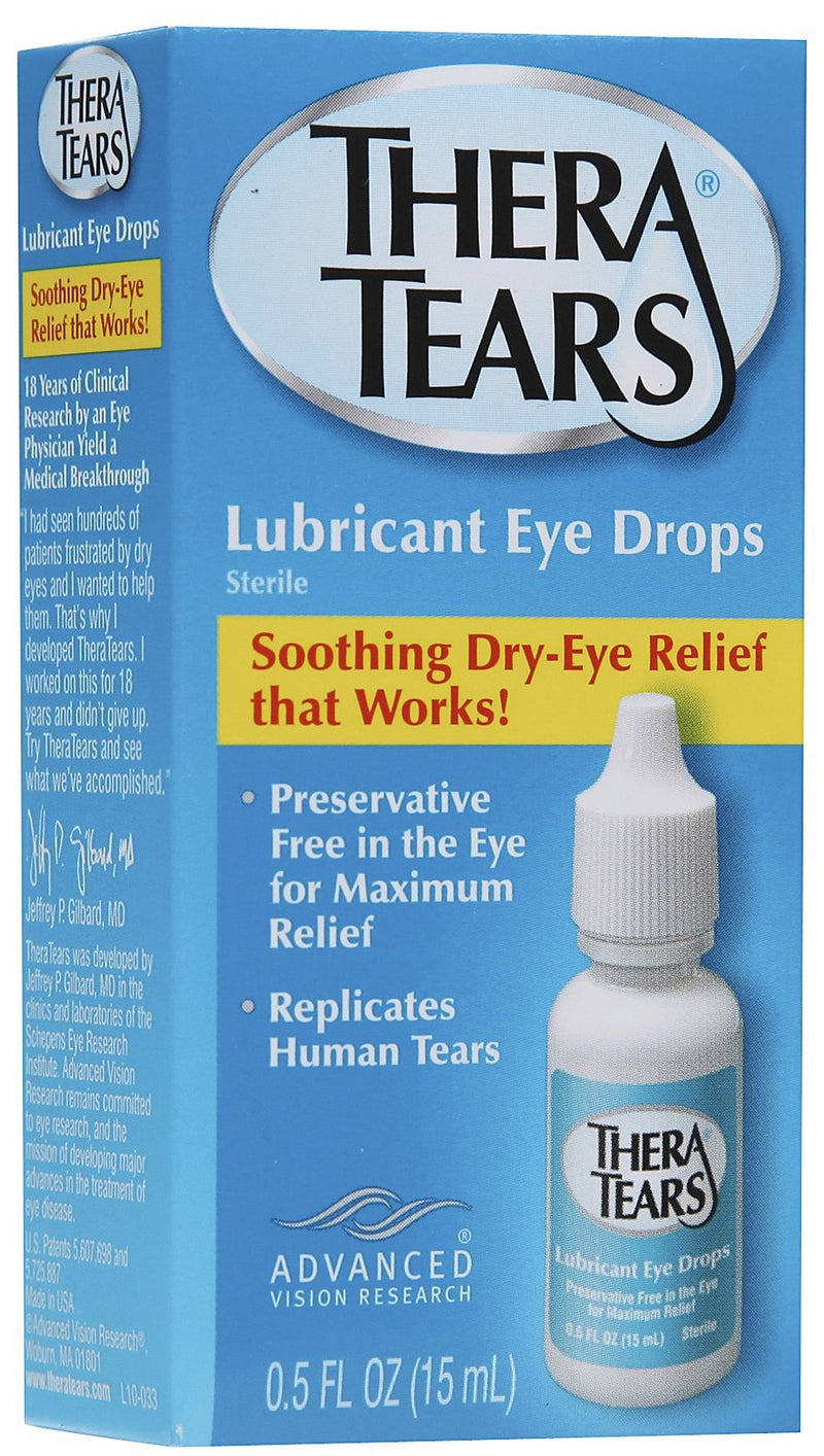 Advanced Vision Research TheraTears Carboxymethylcellulose Sodium Eye Lubricant 