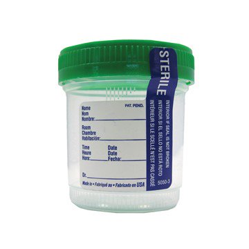 DuoClick Specimen Container for Pneumatic Tube Systems (Case of 400)