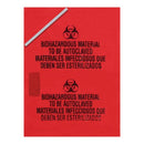 BAG BIOHAZARD 8X12 RED2MIL 400/CS