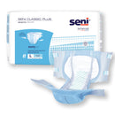 Seni Classic Plus Moderate to Heavy Absorbency Incontinence Brief, Large (Case of 100)