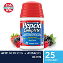 Pepcid Complete Chewable Tablets Berry Flavor (Bottle of 25)