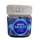 Olly The Perfect Men's Multi Gummies, Blackberry Blitz (Bottle of 90)