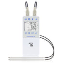 Ultra-Low Temperature Data Logger with Alarm TraceableLIVE Fahrenheit / Celsius -130° to +221°F (-90° to +105°C) 2 Stainless Steel Probes Multiple Mounting Options Battery Operated (Each)