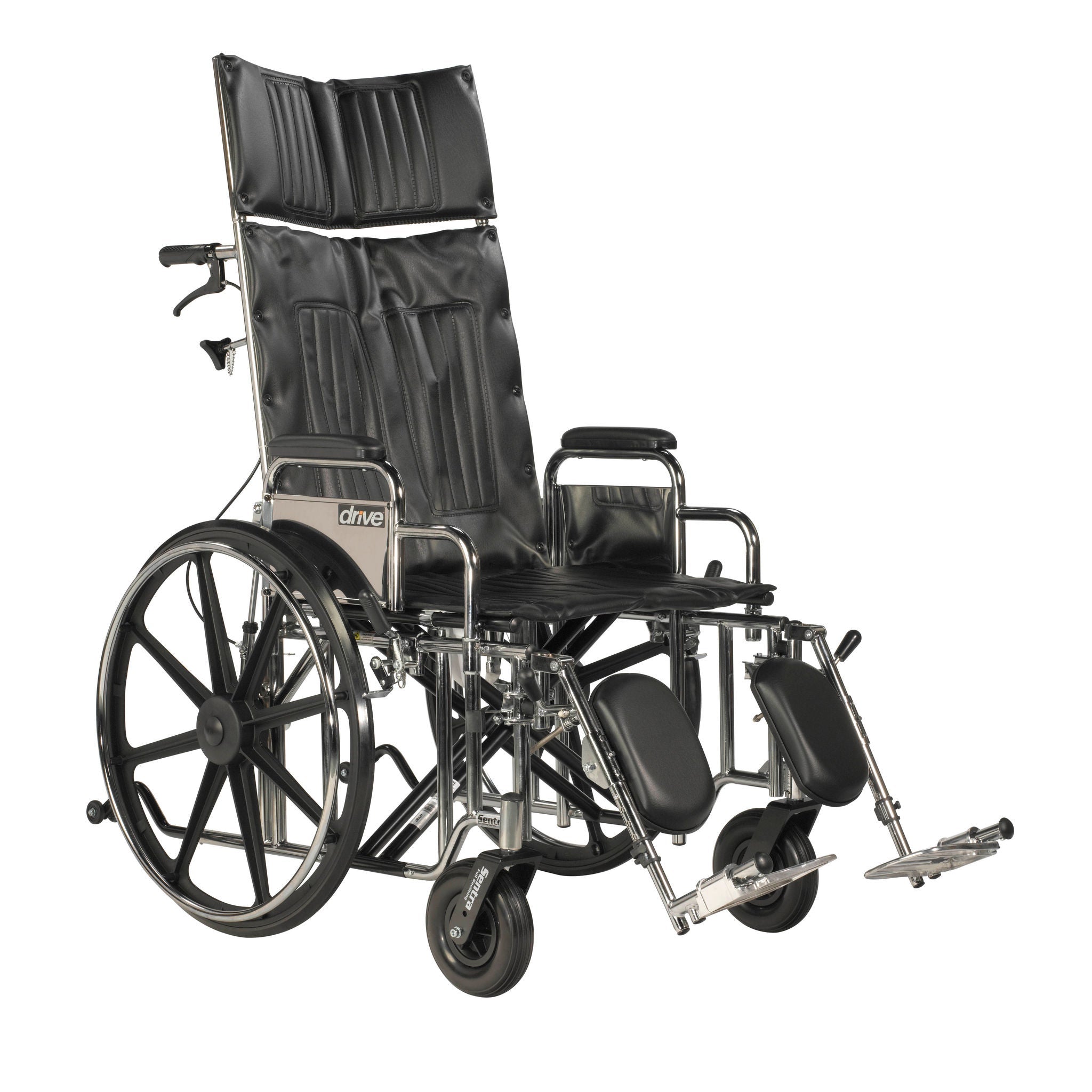 drive Sentra Reclining Wheelchair, 22-Inch Seat Width 