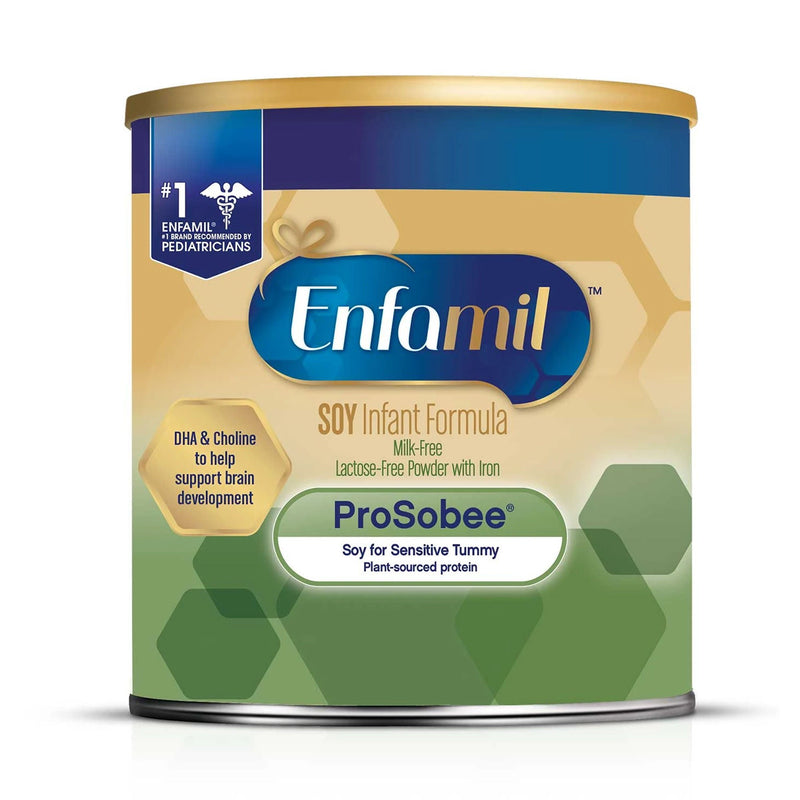 Enfamil ProSobee Lipil Powder Infant Formula, 12.9-ounce Can (Case of 6)