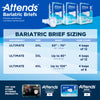 Attends Bariatric Briefs, 2X-Large (48/CS) 
