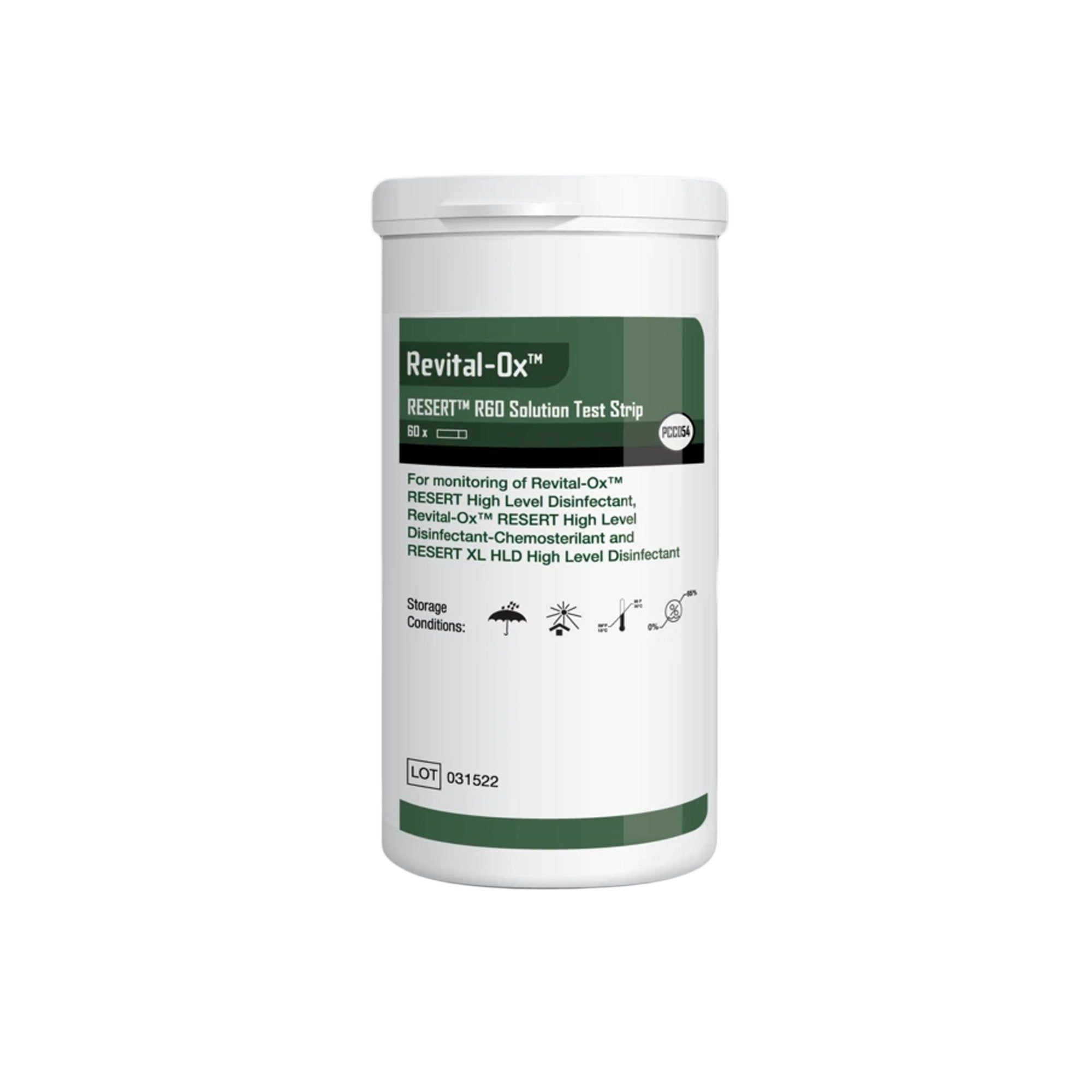 Steris Revital-Ox RESERT R60 Solution Test Strip (120/CS) 