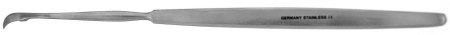 BR Surgical Hemorrhoid Band Cutter, curved blade, 8¼" 
