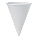 Bare Paper Cone Drinking Cup, 4-ounce Capacity (Case of 5000)