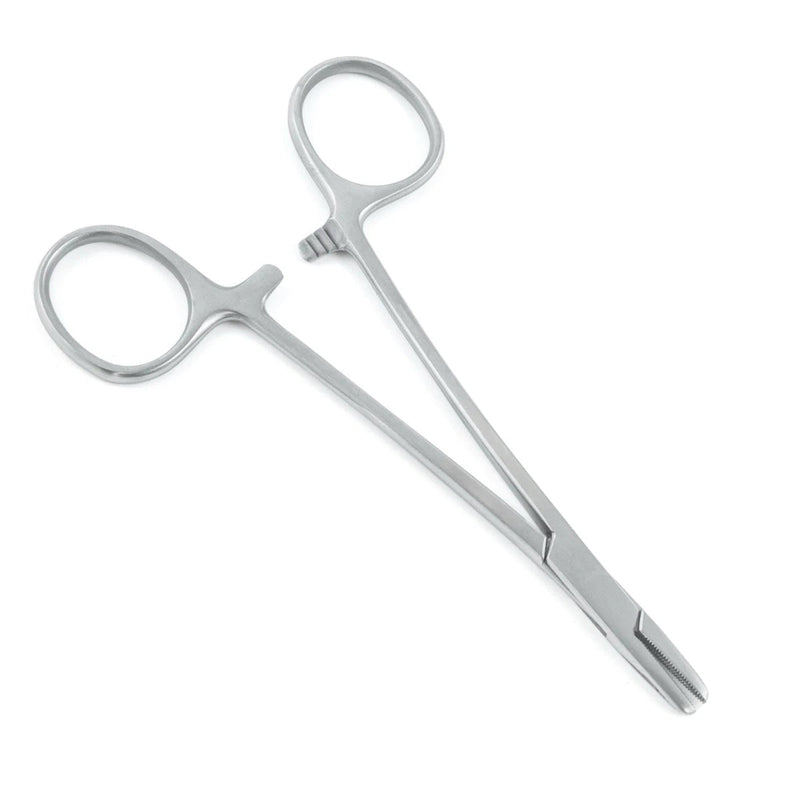 Surgi-OR Collier Needle Holder - 5-1/4", Serrated, Fenestrated - 95-885 