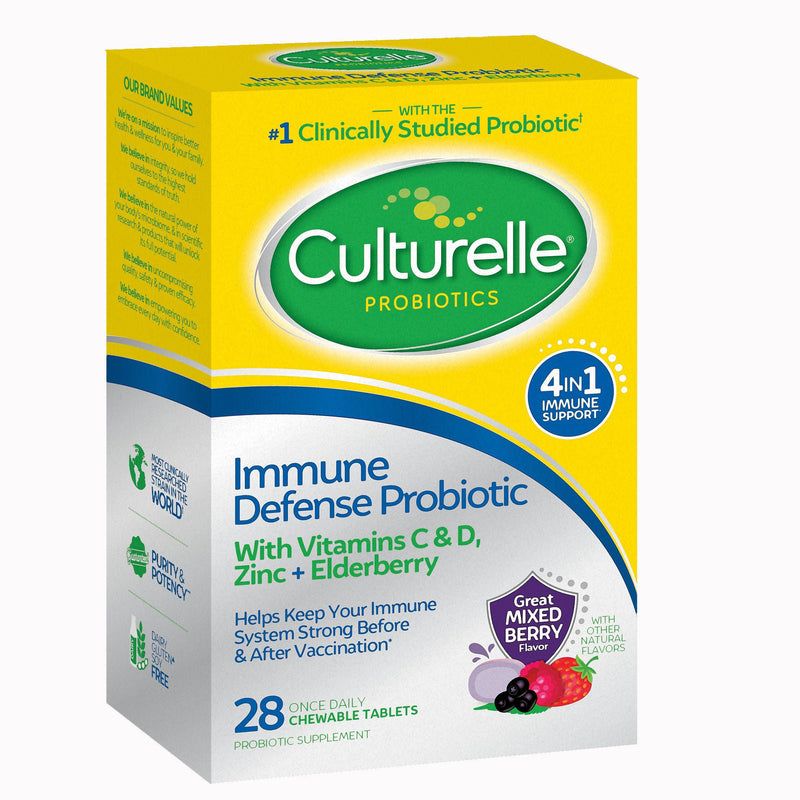 Culturelle Immune Defense Probiotic Chewables (24/CS)