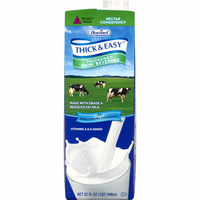 Lyons Magnus LLC Thick & Easy Dairy Nectar Consistency Milk Thickened Beverage, 32-ounce carton (8/CS) 