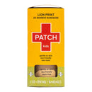 Patch Kids (Lion Design) Adhesive Strip, 3/4 x 3 Inch
