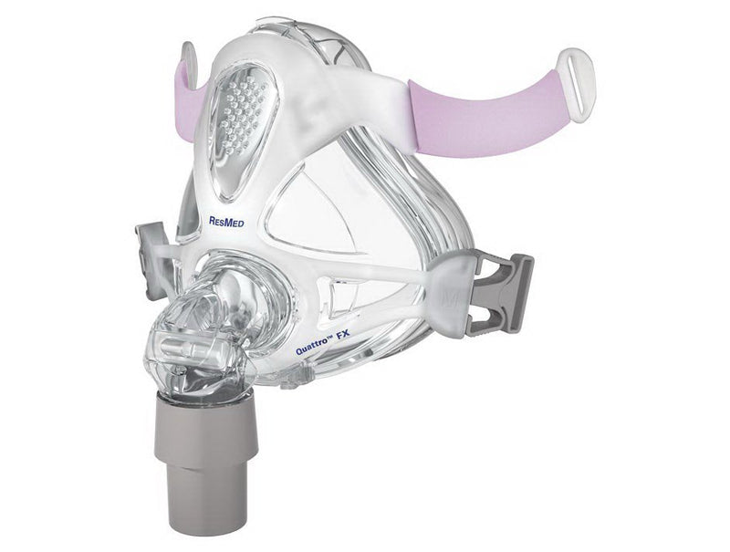 CPAP Mask Kit CPAP Mask Kit Quattro FX for Her Full Face Style Small Cushion Adult 