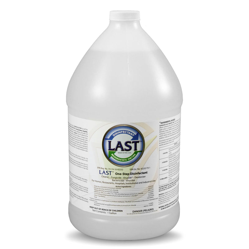 Surface Disinfectant Cleaner Last Microbiostatic Bactericidal Manual Pour Liquid 1 gal. Bottle Scented NonSterile (Case of 4 Gallons)