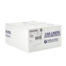 McKesson Extra Heavy Plus Duty Trash Bag, Clear, 45-gallon Capacity (Case of 100)