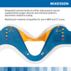 McKesson Rigid Cervical Collar, One-Piece / Trachea Opening, One Size Fits Most (Case of 50)