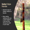 Mabis Healthcare Brazos Free Form Safari Walking Stick, 55-Inch Height 