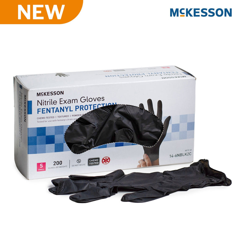 McKesson Confiderm 6.8C Nitrile Exam Glove, Small, Blue (Case of 2000) 